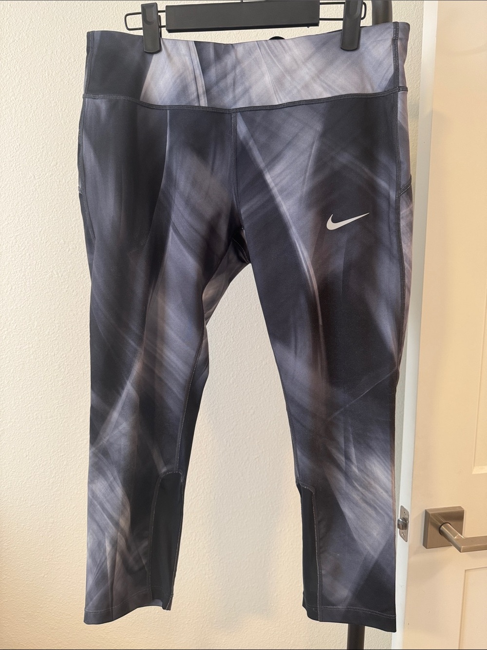 Nike Dri-FIT Tie-Dye Black Athletic Leggings